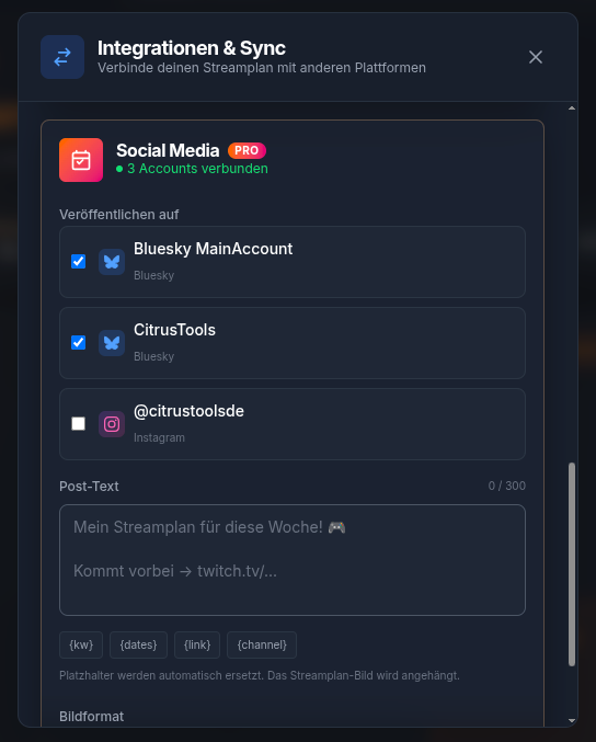 Changelog Bild
