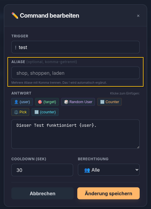 Changelog Bild