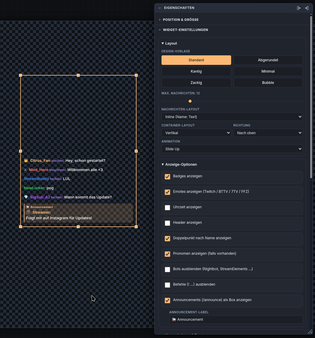 Changelog Bild