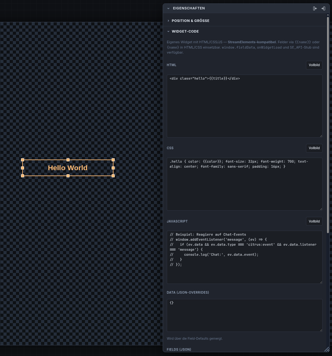 Changelog Bild